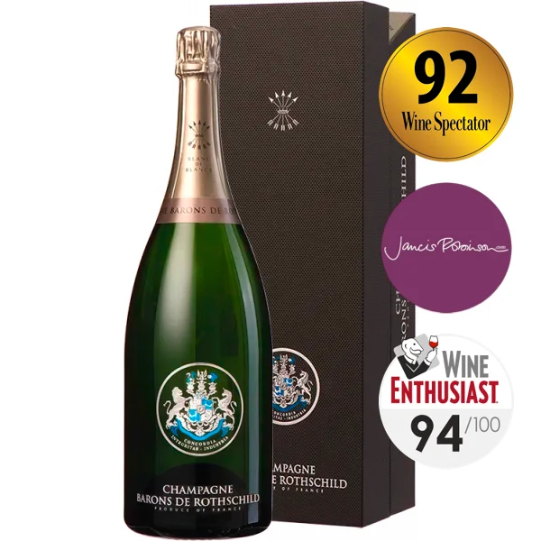 Champagne Barons de Rothschild – Blanc de Blancs – Coffret