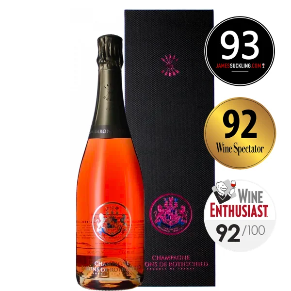 Champagne Barons de Rothschild – Rosé – Coffret